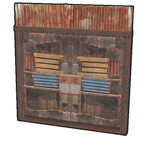 rust double sheet metal door|rust sheet metal door durability.